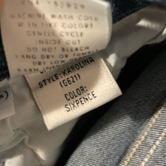 GRLFRND Karolina High Rise Skinny Jeans In Sixpense Size 26 - Picture 9 of 11